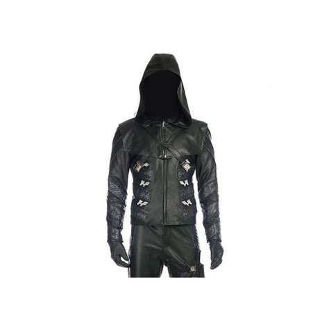 Arrow Season 5 Prometheus Jacket With Hood 